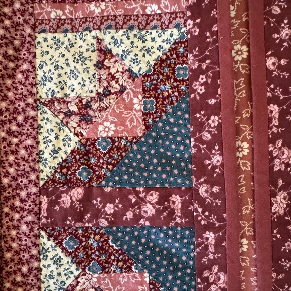 Vintage 70s Handmade Quilted Vest - Picture 4 of 5